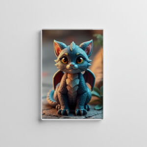 raxxa Glas-Magnet: Sirrush the Dragon cat