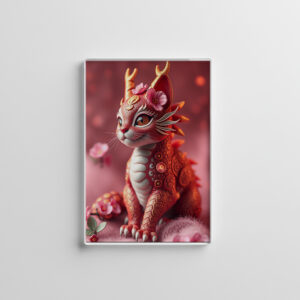 raxxa Glas-Magnet: Krayt Dragon