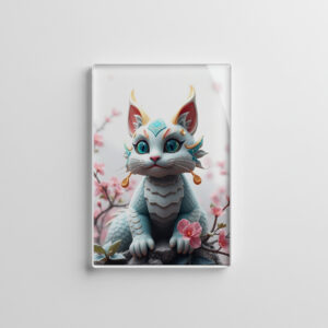 raxxa Glas-Magnet: Fafnir the Dragon Cat