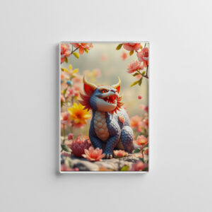 raxxa Glas-Magnet: Glaurung the Dragon Cat