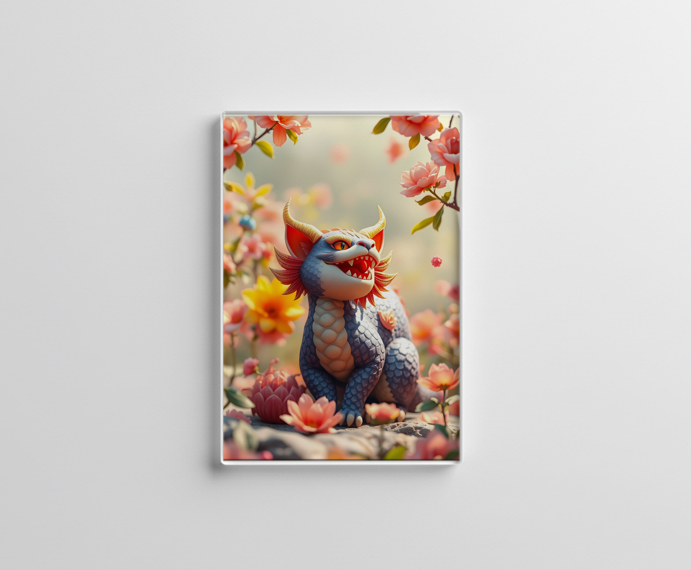 raxxa Glas-Magnet: Glaurung the Dragon Cat