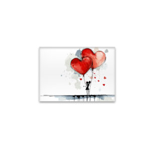 raxxa Glas-Magnet: Liebesballons