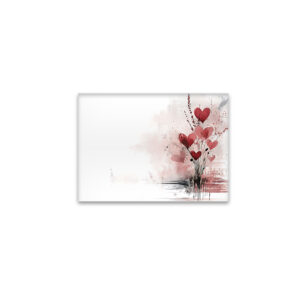 raxxa Glas-Magnet: Herzblumen