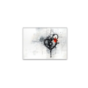 raxxa Glas-Magnet: Herzilein