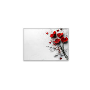 raxxa Glas-Magnet: Romantische Herzen