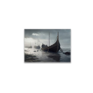 raxxa Glas-Magnet: Vikings ships