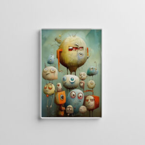raxxa Glas-Magnet: Whimsical August Volume 1