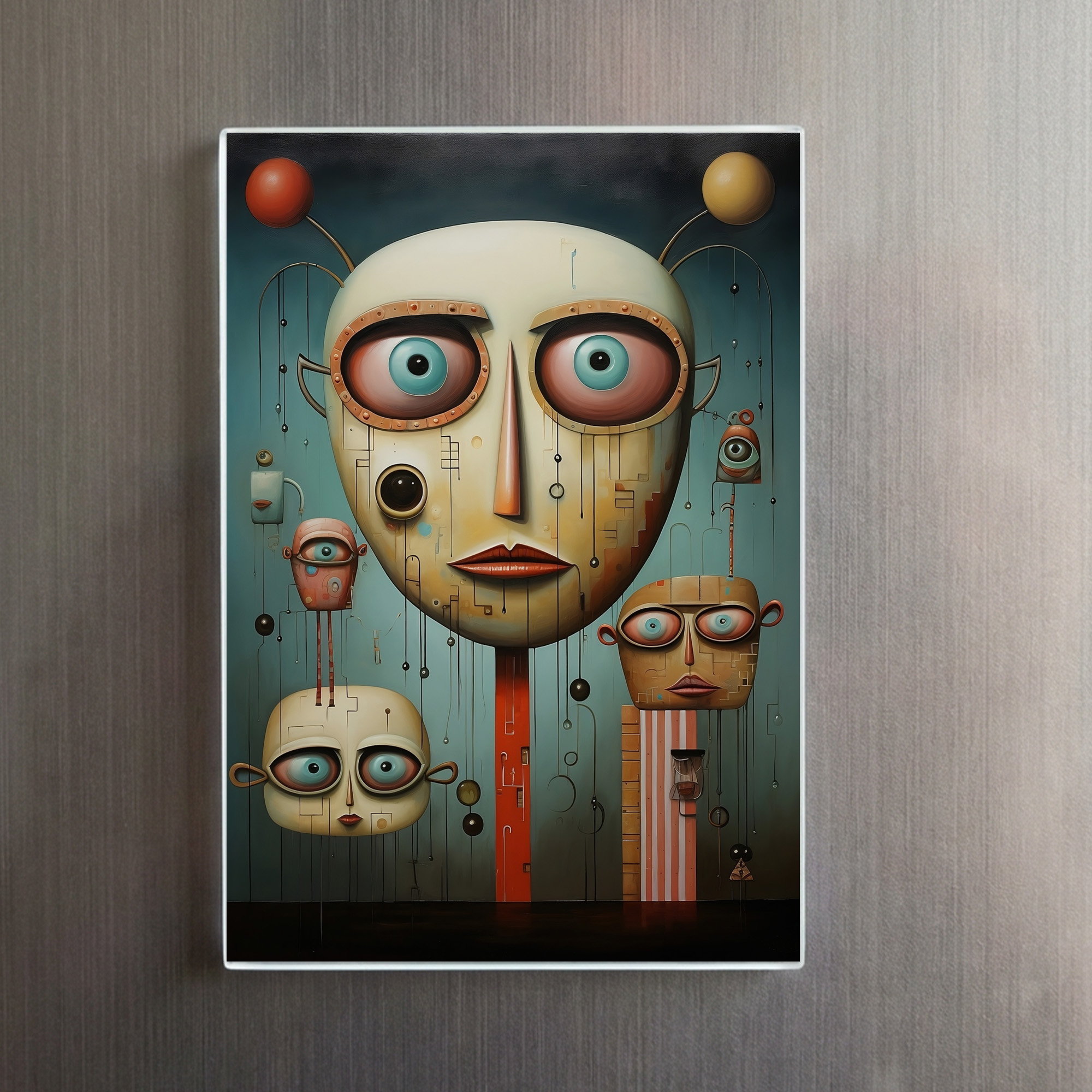 raxxa Glas-Magnet: Whimsical Februar Volume 1 – Bild 2