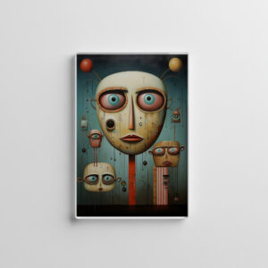 raxxa Glas-Magnet: Whimsical Februar Volume 1