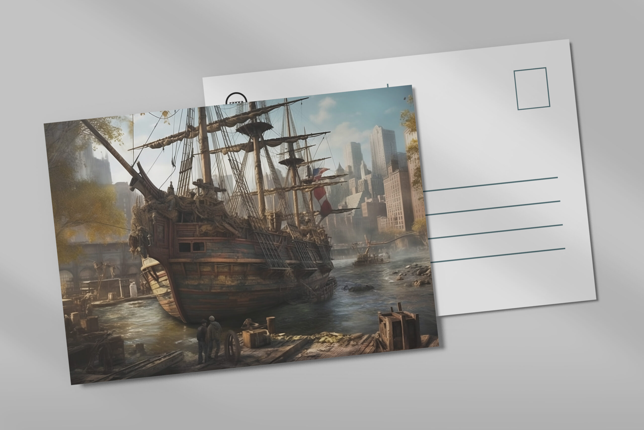 raxxa Postkarte: The Evil