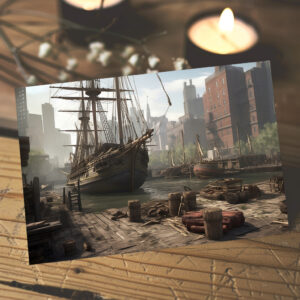 raxxa Postkarte: Spooked