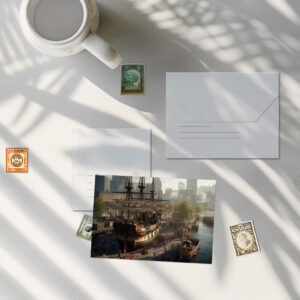 raxxa Postkarte: Waiting