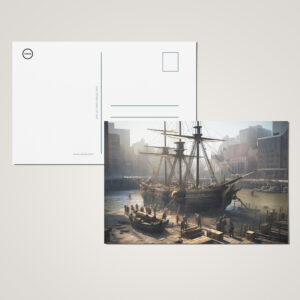 raxxa Postkarte: Lost in the Citty