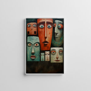 raxxa Glas-Magnet: Whimsical Alarmed 2