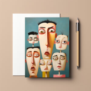 raxxa Postkarte: Whimsical Clueless 1