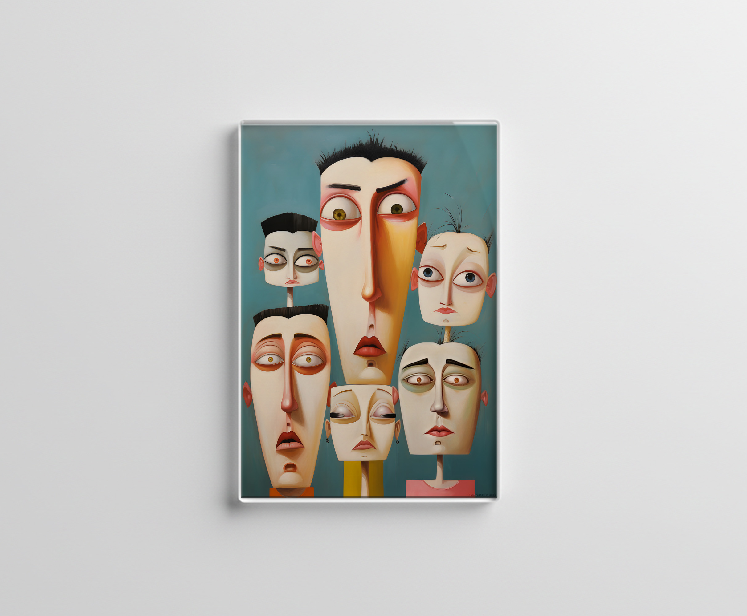 raxxa Glas-Magnet: Whimsical Clueless 1