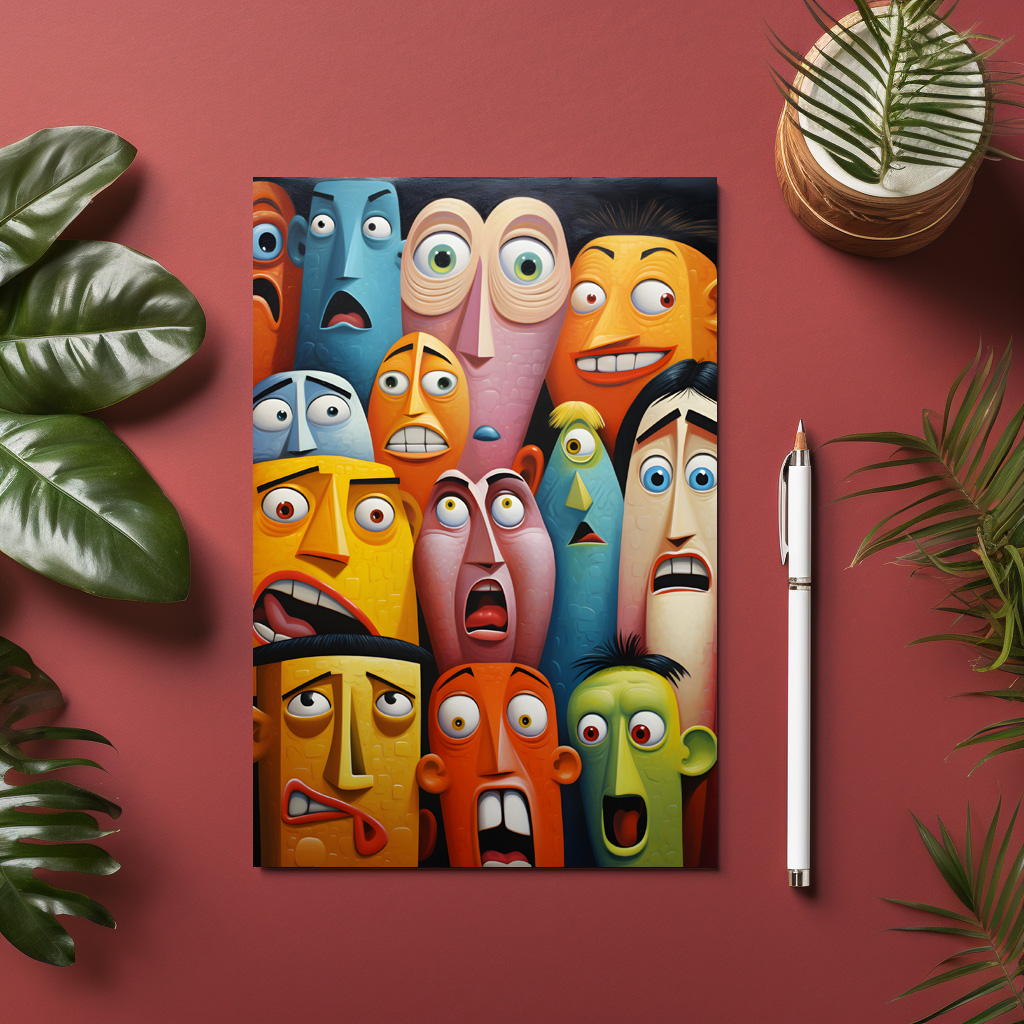 raxxa Postkarte: Whimsical Clueless 4