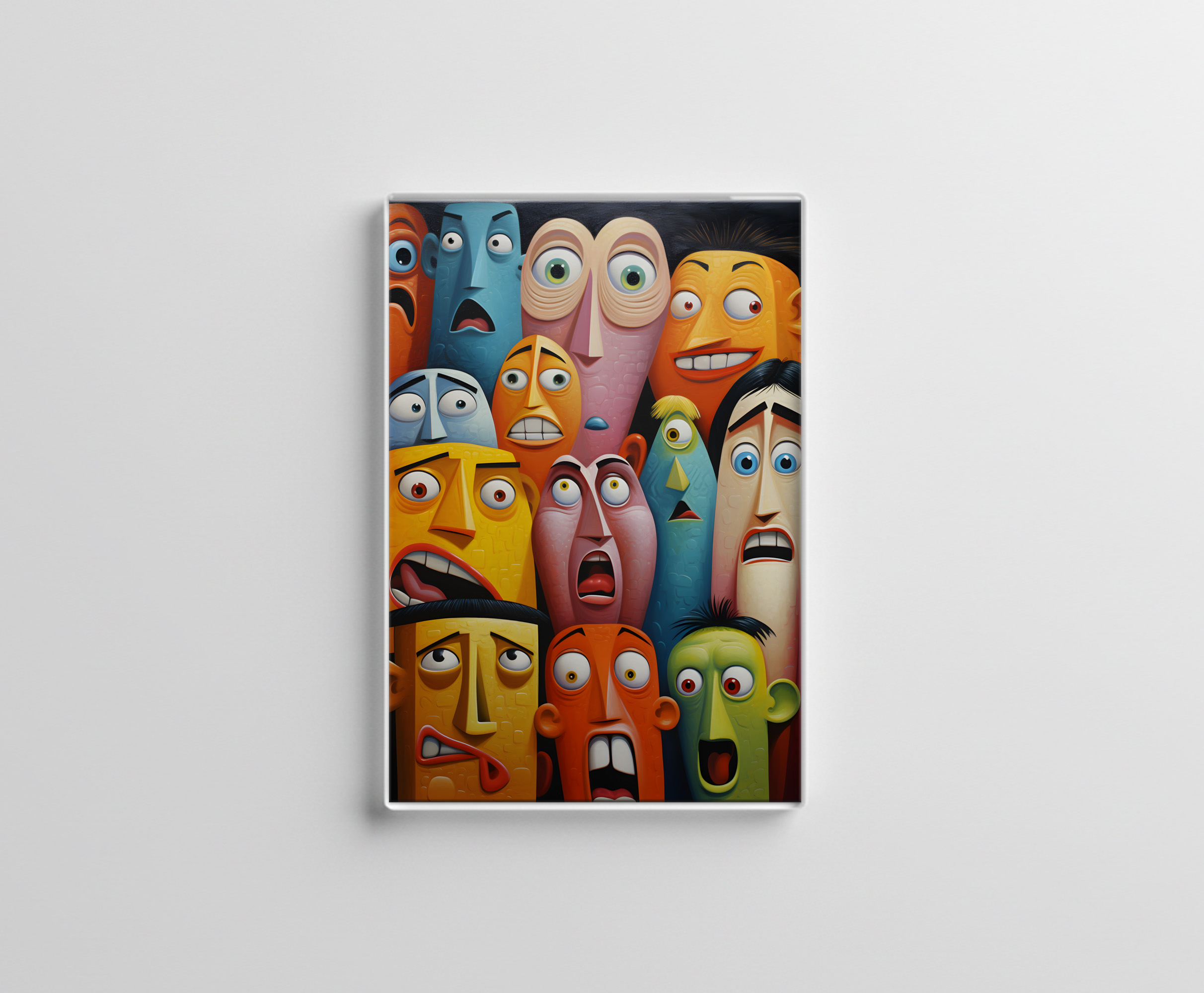 raxxa Glas-Magnet: Whimsical Clueless 4