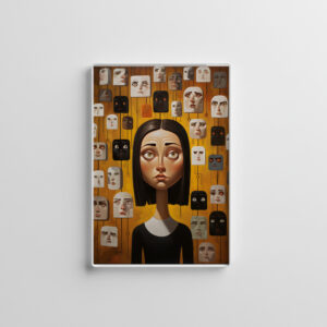 raxxa Glas-Magnet: Whimsical Clueless 6