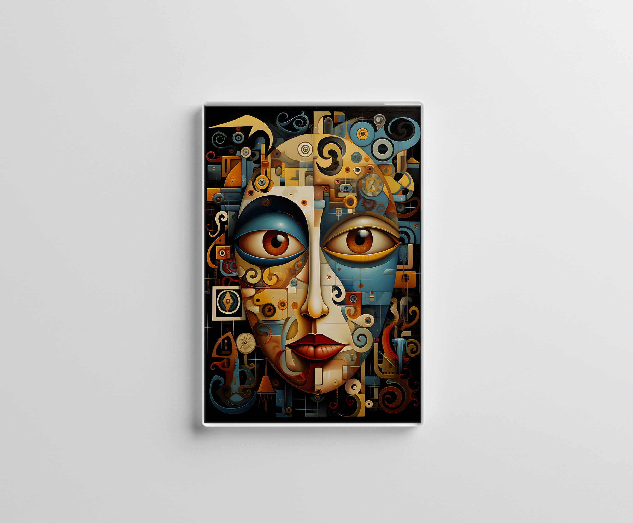 raxxa Glas-Magnet: Whimsical Divisionism 10