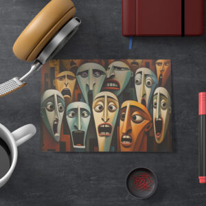 raxxa Postkarte: Whimsical Fear Concert Emotional 1