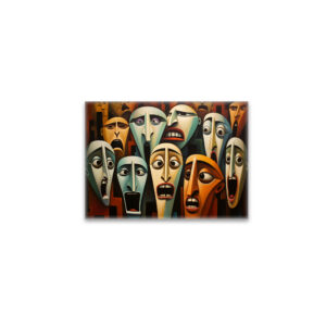raxxa Glas-Magnet: Whimsical Fear Concert Emotional 1