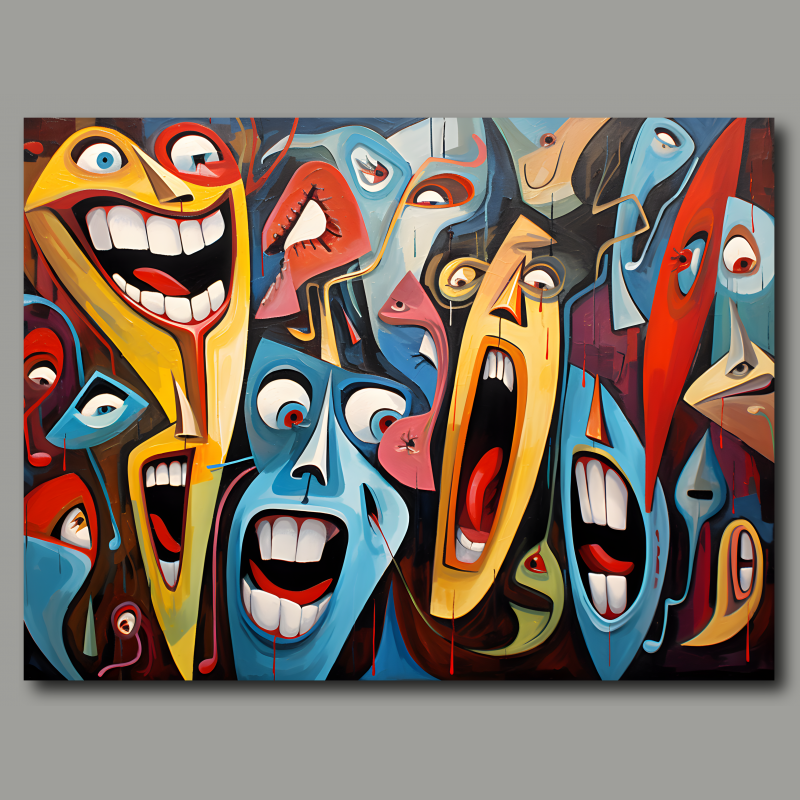 raxxa Canva: Whimsical Fear Concert Emotional 2 – Image 2