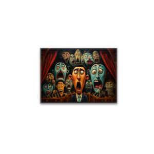 raxxa Glas-Magnet: Whimsical Fear Concert Emotional 3