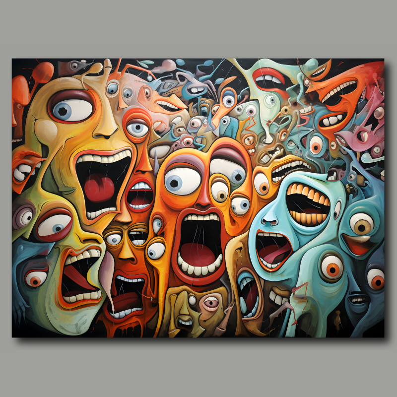 raxxa Canva: Whimsical Fear Concert Emotional 5 – Bild 2