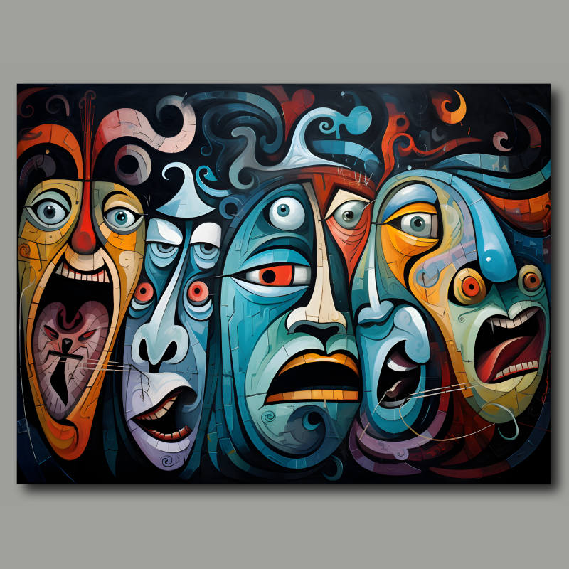 raxxa Canva: Whimsical Fear Concert Emotional 7 – Bild 2