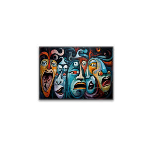 raxxa Glas-Magnet: Whimsical Fear Concert Emotional 7
