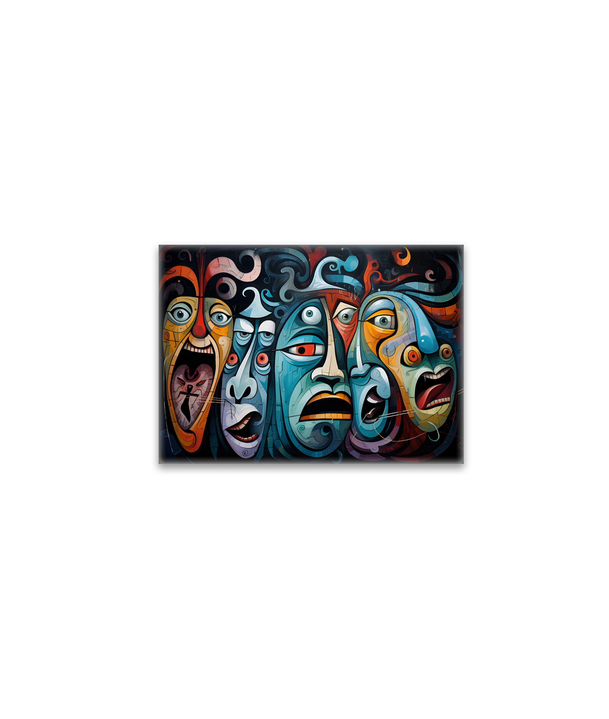 raxxa Glas-Magnet: Whimsical Fear Concert Emotional 7