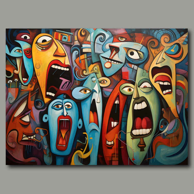 raxxa Canva: Whimsical Fear Concert Emotional 8 – Bild 2