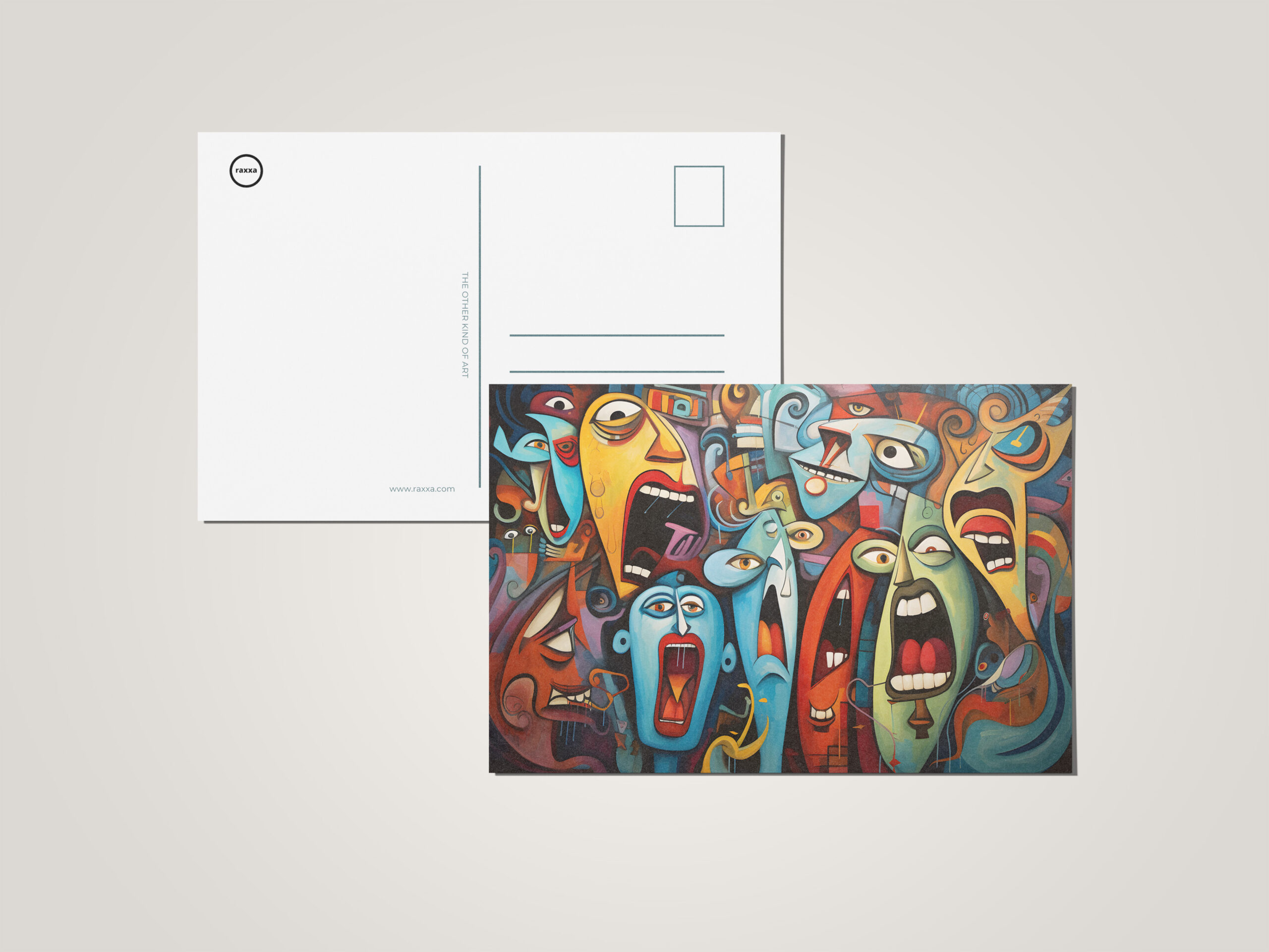 raxxa Postkarte: Whimsical Fear Concert Emotional 8