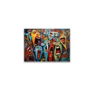 raxxa Glas-Magnet: Whimsical Fear Concert Emotional 8