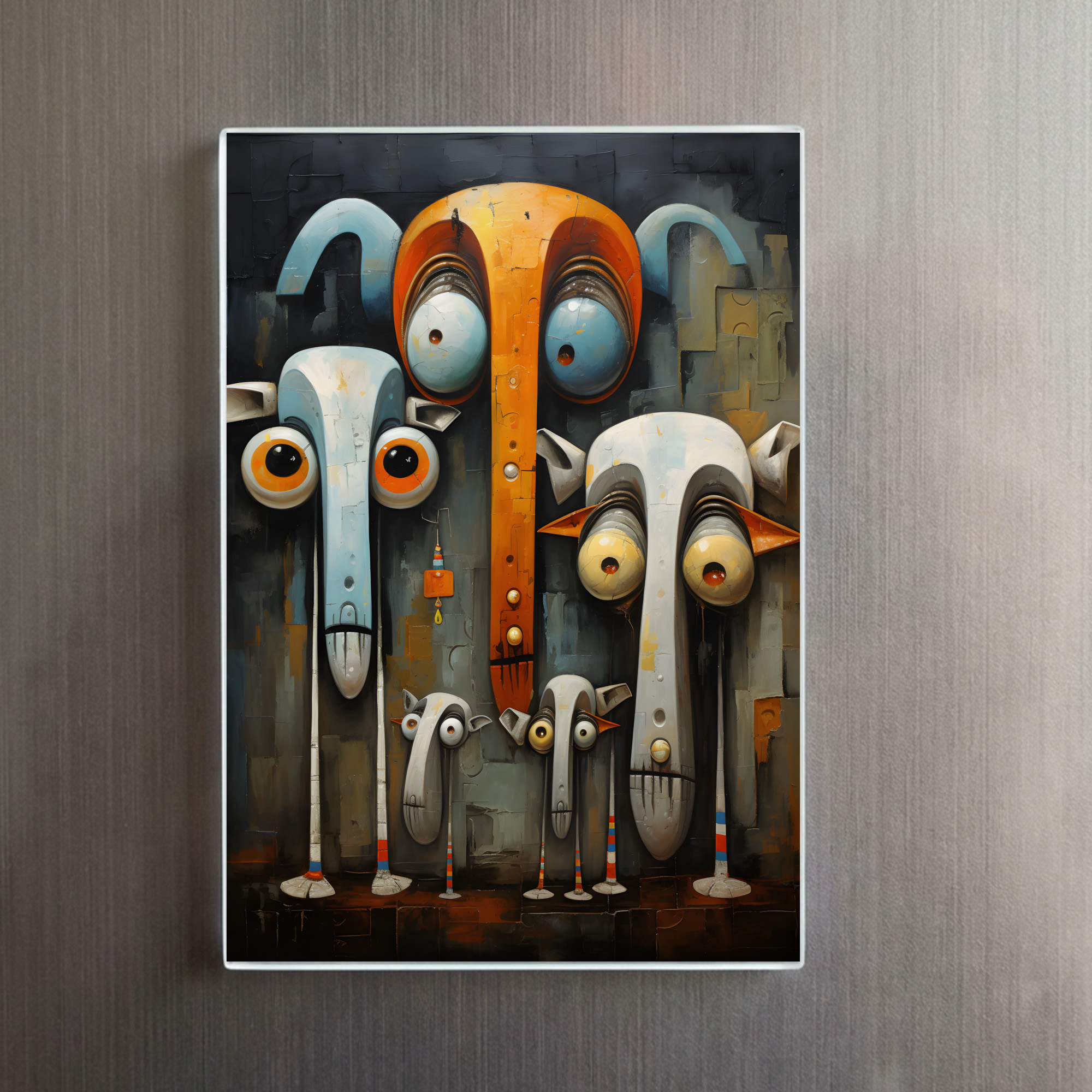 raxxa Glas-Magnet: Whimsical Was Kuckst Du Elefanten – Bild 2