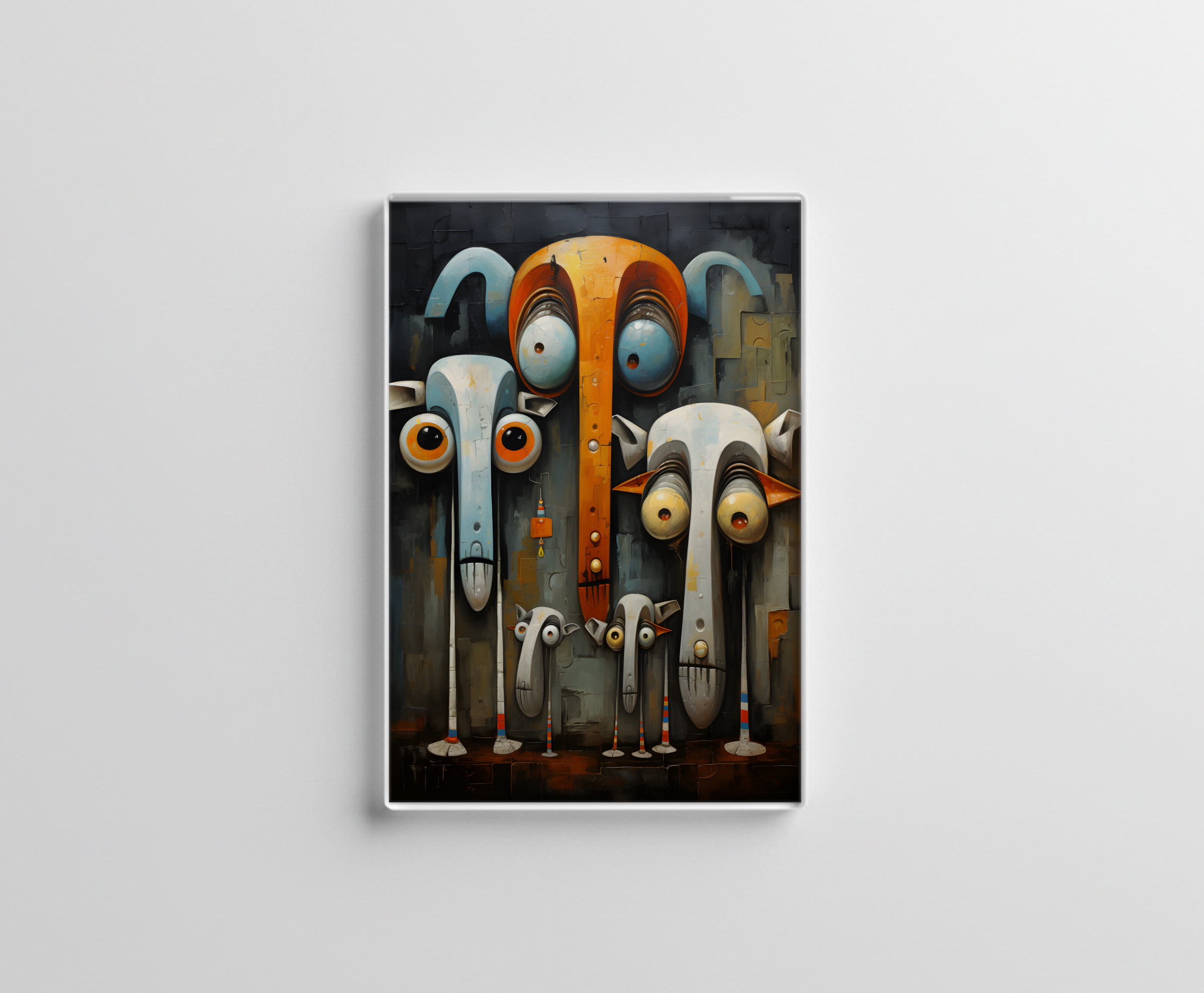 raxxa Glas-Magnet: Whimsical Was Kuckst Du Elefanten