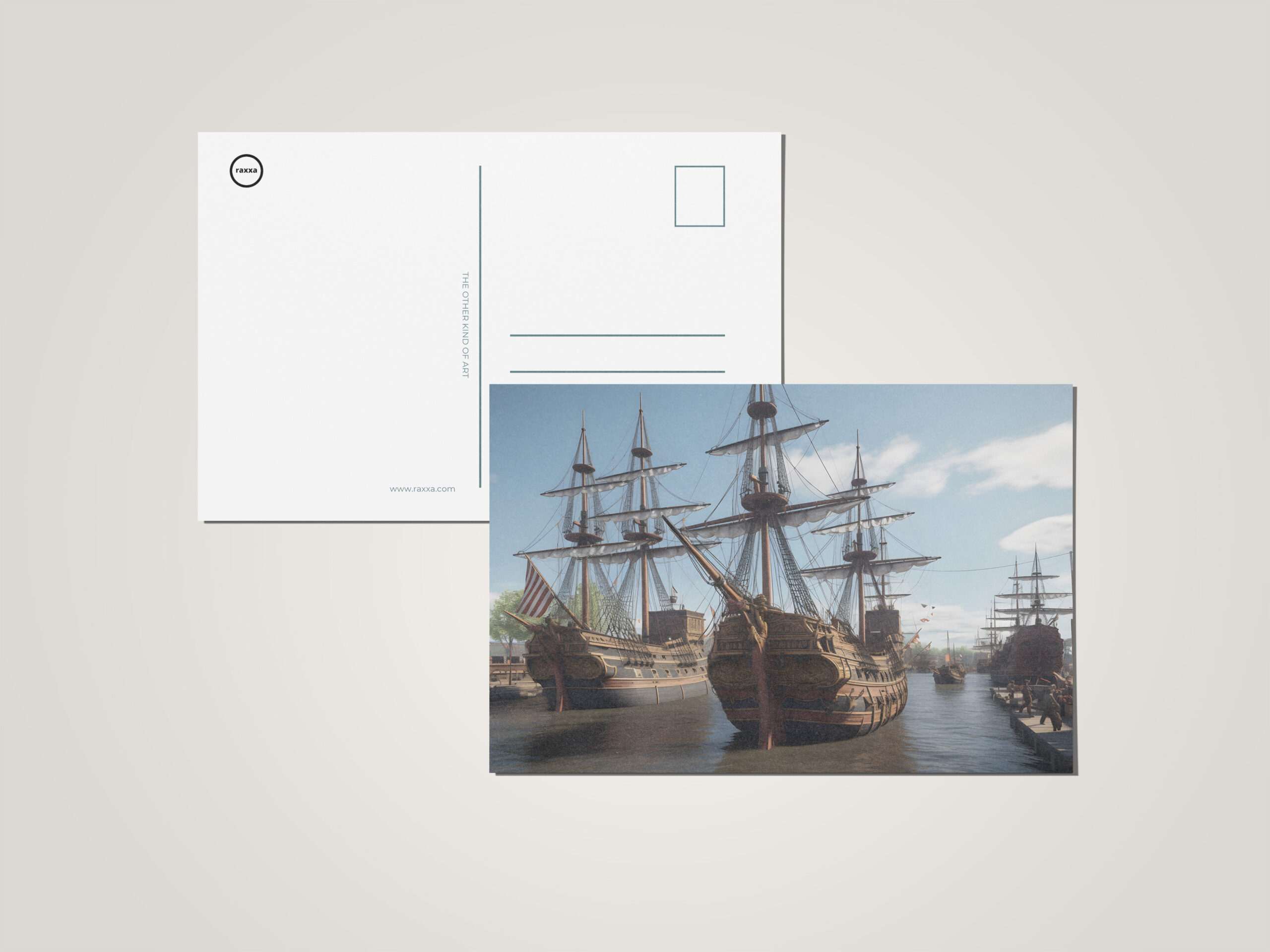 raxxa Postkarte: Attake wir müssen los