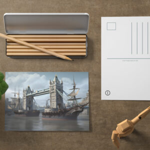 raxxa Postkarte: Schips in London