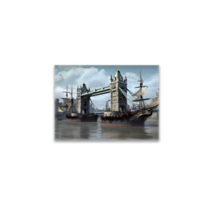 raxxa Glas-Magnet: Schips in London