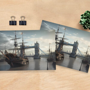 raxxa Postkarte: Watch the Bridge