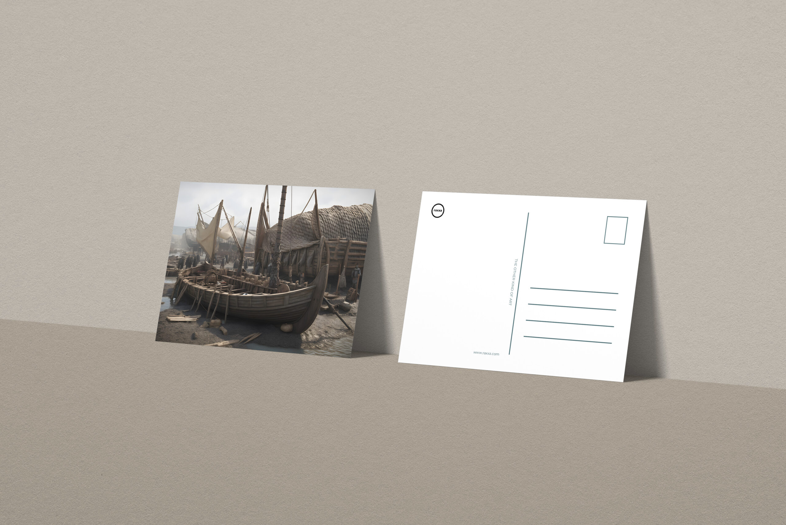 raxxa Postkarte: Seit Ihr bald fertig