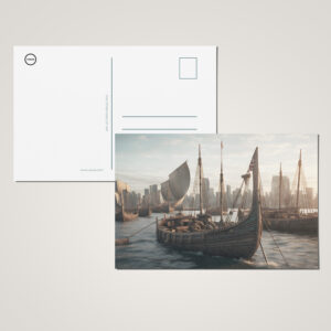 raxxa Postkarte: row row row your boat