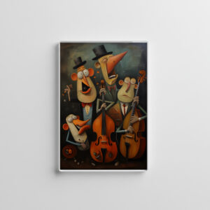 raxxa Glas-Magnet: Whimsical Band 3