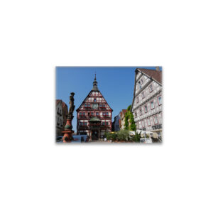 raxxa Glas-Magnet: Besigheim Rathaus