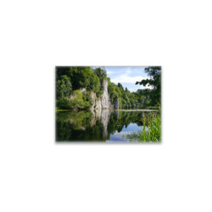 raxxa Glas-Magnet: Felsen an der Donau in Gutenstein