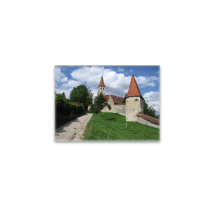 raxxa Glas-Magnet: Mittelalerliche Stadtmauer Greding