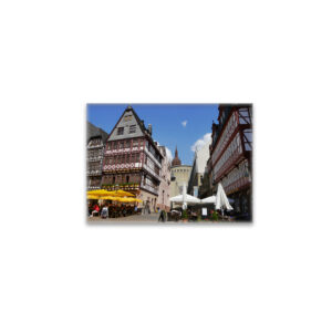 raxxa Glas-Magnet: Frankfurter Römer mit Bendergasse