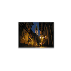raxxa Glas-Magnet: Altstadt Celle bei Nacht