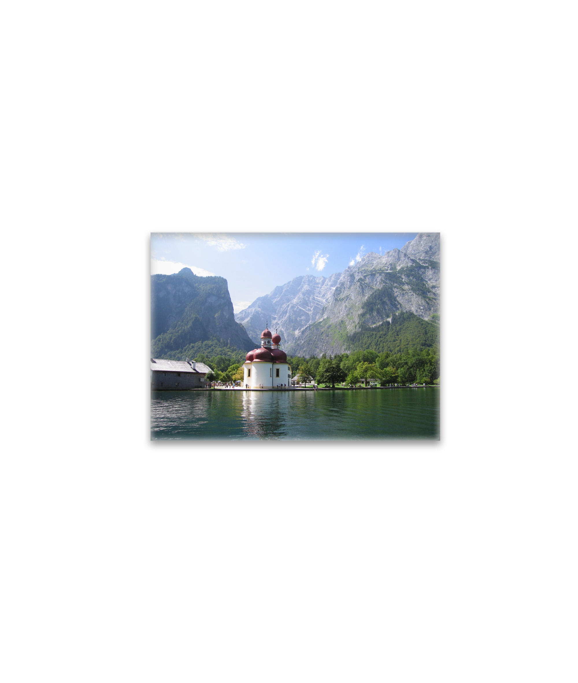 raxxa Glas-Magnet: Alpen Königssee in Berchtesgadene